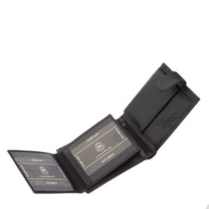 A Lorenzo Menotti igazán elegáns és exkluzív, minőségi, valódi bőr pénztárca modellje férfi vásárlóink számára, különleges felülettel.