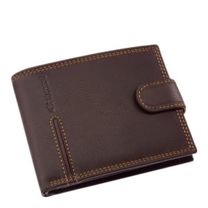 Díszdobozos, igazán kellemes látványt nyújtó, elegáns, valódi bőr férfi pénztárca mely a Giultieri márkacsalád minőségi terméke.
