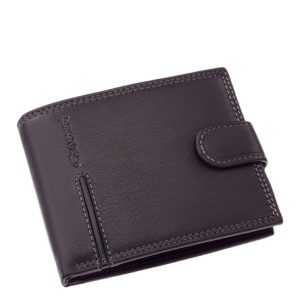 Díszdobozos, igazán kellemes látványt nyújtó, elegáns, valódi bőr férfi pénztárca mely a Giultieri márkacsalád minőségi terméke.