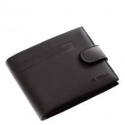 Díszdobozban kapható, minőségi, valódi bőr férfi pénztárca, mely a La Scala márkacsalád új RFID védett terméke elegáns dizájnnal.
