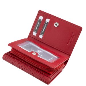 Divatos megjelenésű La Scala márkás, valódi bőr pénztárca, minőségi női modellünk díszdobozos kivitelben elérhető webshopunkban.