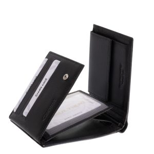 A Giultieri márkacsalád újabb díszdobozos, minőségi valódi bőr férfi pénztárca modellje, puha tapintással, egyedi külsővel praktikus belsővel