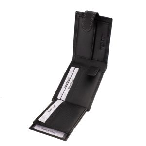 Minőségi Giultieri márkacsaládunk új kisméretű férfi pénztárca modellje valódi puha bőr anyagból, praktikus belsővel, díszdobozos kiadás.