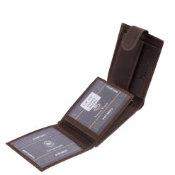 Innovatív és minőségi kisméretű valódi bőr férfi pénztárca, férfi vásárlóink számára praktikus belsővel és divatos külsővel rendelkező modell.