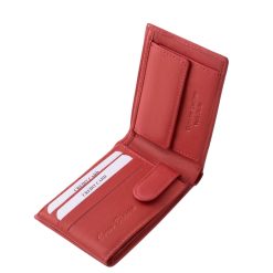 Igazi bőr, márkás női pénztárca, kellemes tapintású, természetes karakterű bőrből lett gyártva a praktikus használatot előtérbe helyezve.