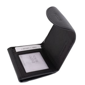 Rendkívül praktikus kialakítású, igazán kis méretű bőr pénztárca, minőségi, strapabíró bőrből gyártva a La Scala márka kínálatából.