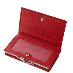 Minőségi nagy méretű női bőr pénztárca elegáns megjelenésű bőrből, Nicole márkával, gyönyörű divat kiegészítő. Díszdobozba csomagolt modell.