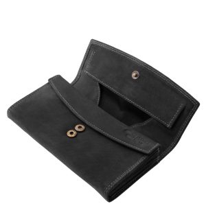 Nagy méretű brifkó pénztárca, minőségi valódi bőr anyagból gyártva a tartósság érdekében, dizájnos külsővel, minőségi díszdobozos kivitelben.