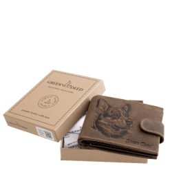 Prémium minőségű, díszdobozos, valódi bőr pénztárca modellünket a fedelén egy részletgazdag corgi kutya mintázata teszi igazán különlegessé.