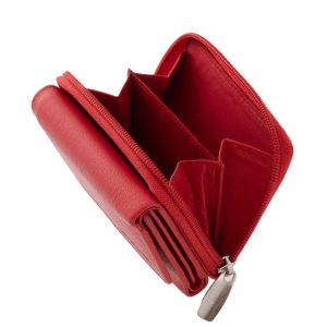 A La Scala márkacsalád díszdobozban forgalmazott, divatos és praktikus kis méretű női pénztárca modellje, melynek anyaga minőségi, valódi bőr.