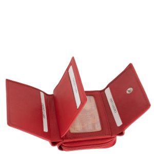 A La Scala márkacsalád díszdobozban forgalmazott, divatos és praktikus kis méretű női pénztárca modellje, melynek anyaga minőségi, valódi bőr.