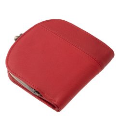 Ez a La Scala márkás, kisméretű, valódi bőr női pénztárca a klasszikus eleganciát és a modern divattrendeket ötvözi. Fémkeretes pénztárca modell.