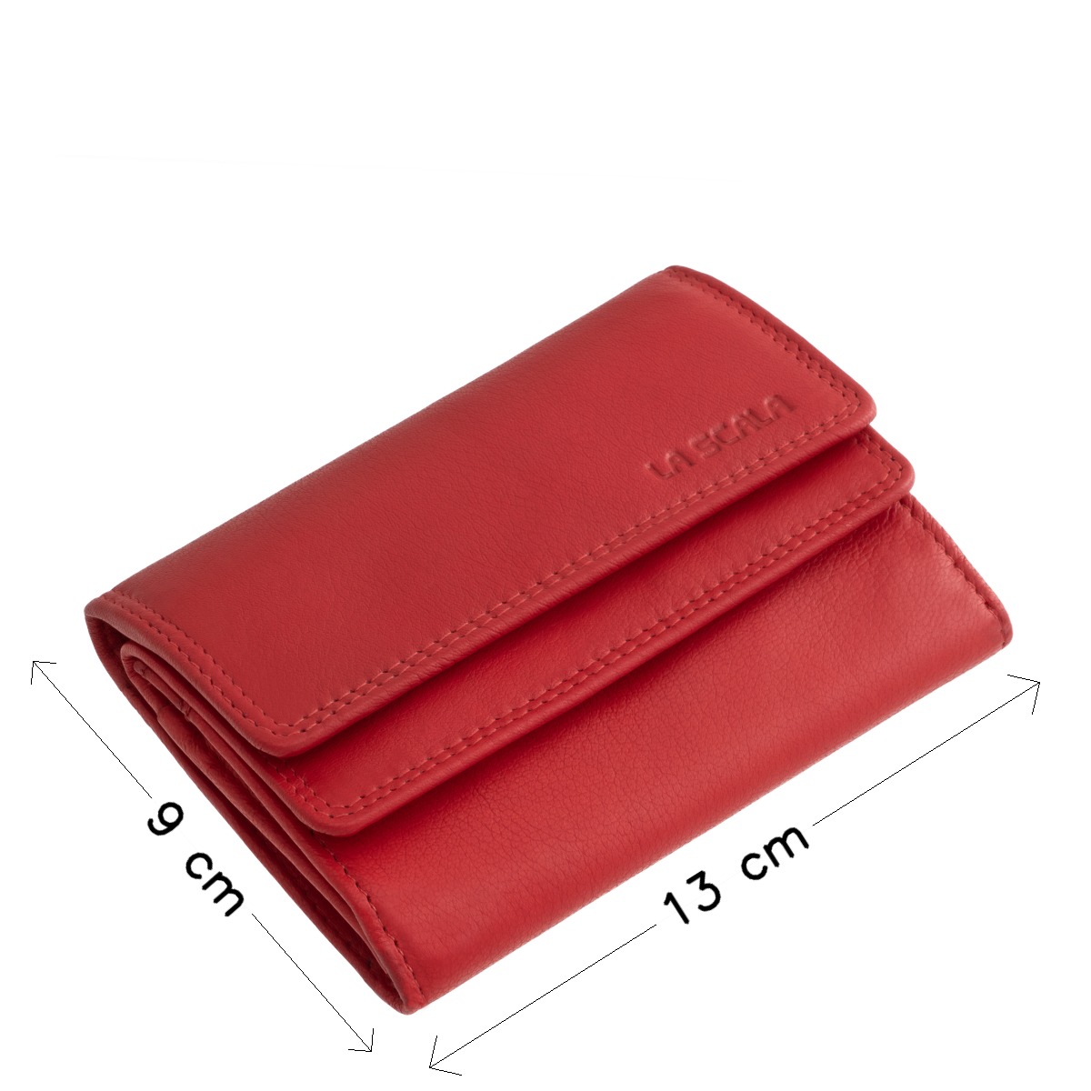 La Scala minőségi bőr női pénztárca valódi bőrből DG99691 - Image 4