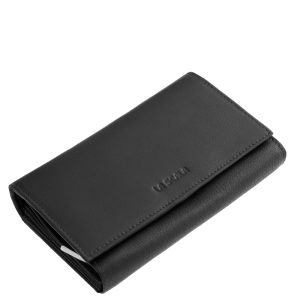 Ez a prémium kategóriás La Scala márkás, nagyméretű női bőr pénztárca a praktikus megoldások, a minőség és az elegancia tökéletes ötvözete.