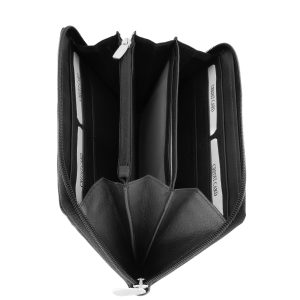 Fedezze fel a LA SCALA nagyméretű, valódi bőrből készült női pénztárca modellt, amely stílusos és minőségi kiegészítő, praktikus funkciókkal.