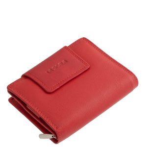 Ez a La Scala márkás női bőr pénztárca kiváló minőségű, valódi bőrből készült, mely elegáns és divatos megjelenésű, praktikus kialakítású modell.