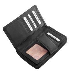 LA SCALA márkás elegáns kivitelben gyártott női bőr pénztárca, ami minőségi valódi bőr felhasználásával készült igazán praktikus kivitelben.