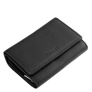 Ez a La Scala közepes méretű női, valódi bőr pénztárca kiváló választás azok számára, akik a minőségi és praktikus kialakítású kiegészítőket preferálják