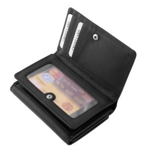 Ez az ideális méretű, valódi bőrből készült minőségi La Scala női bőr pénztárca ötvözi a divatos megjelenést és a praktikus használatot.