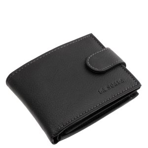 Ez az elegáns és praktikus kialakítású kisméretű férfi pénztárca valódi, prémium minőségű bőrből készült, így hosszú távon is megbízható kiegészítő.