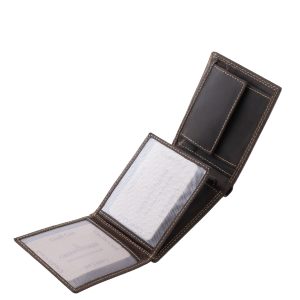 A GreenDeed márkás valódi bőr férfi pénztárca tökéletes mindazoknak, akik egyszerre keresik a klasszikus stílust, a praktikus kialakítást és a tartósságot.