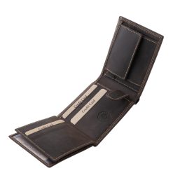 A GreenDeed márkás valódi bőr férfi pénztárca tökéletes mindazoknak, akik egyszerre keresik a klasszikus stílust, a praktikus kialakítást és a tartósságot.