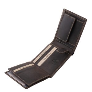 A GreenDeed márkás valódi bőr férfi pénztárca tökéletes mindazoknak, akik egyszerre keresik a klasszikus stílust, a praktikus kialakítást és a tartósságot.