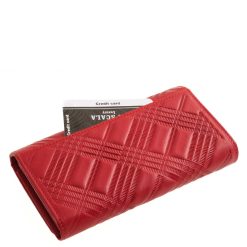 Valódi bőrből gyártott, prémium minőségű divatos nagy méretű női bőr pénztárca, amely különlegesen egyedi mintázattal és divatos színekben készült.