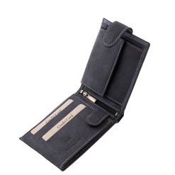 Prémium minőségű, díszdobozos termékünk ez a valódi bőr pénztárca egyedi dizájnnal, amelynek fedelét egy részletgazdag tigris minta díszíti.