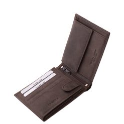 La Scala márkás, díszdobozos, prémium minőségű férfi bőr pénztárca, amelyet letisztult dizájn, elegáns megjelenés és kivételes praktikum jellemez.