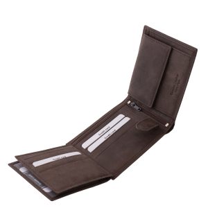 La Scala márkás, díszdobozos, prémium minőségű férfi bőr pénztárca, amelyet letisztult dizájn, elegáns megjelenés és kivételes praktikum jellemez.