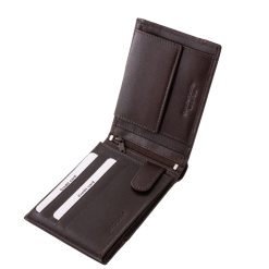 Ez a díszdobozos, prémium minőségű férfi bőr pénztárca valódi bőrből készült, stílusát pedig egyedi dizájnelem teszi igazán különlegessé.
