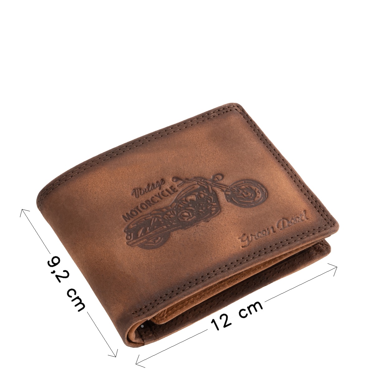 Motoros pénztárca vintage stílusban GreenDeed MPF1021 - Image 4