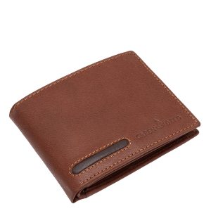 A valódi bőr pénztárca új színt visz a férfi kiegészítők világába: a klasszikus eleganciát és a lendületes, sportos stílust ötvözi egy kifinomult darabban.