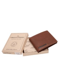 A valódi bőr pénztárca új színt visz a férfi kiegészítők világába: a klasszikus eleganciát és a lendületes, sportos stílust ötvözi egy kifinomult darabban.