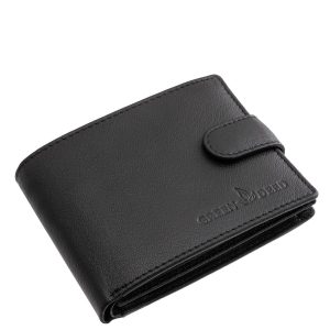 Ez a GreenDeed márkás, díszdobozban kapható prémium kategóriás férfi bőr pénztárca fényes, elegáns külsővel és sokoldalú belső kialakítással készült.