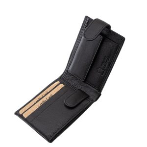 Kisméretű GreenDeed férfi bőr pénztárca GTD10/T belső fénykép