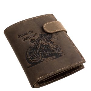 Chopper mintával benyomott irattartó pénztárca átkapcsolóval külső képe