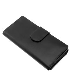 Praktikus kialakítású, La Scala márkás, könnyen hozzáférhető, divatos és stílusos, valódi bőr, nagyméretű női pénztárca modell, elegáns díszdobozban.