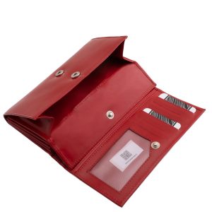 Elegáns, stílusos, könnyen kezelhető, La Scala márkás, valódi bőr, nagyméretű, kellemes tapintású női pénztárca modell, díszdobozban szállítva