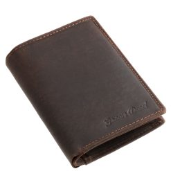 Ez a valódi bőr GreenDeed férfi pénztárca letisztult formavilágával és natúr stílusával a természetesség és az elegancia tökéletes egyensúlyát kínálja.