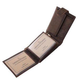 Ez a valódi bőr GreenDeed férfi pénztárca letisztult formavilágával, natúr stílusával és praktikus kialakításával a természetesség és az elegancia ötvözete.