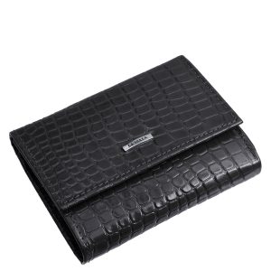 Elegáns megjelenésű igazán divatos croco mintás női valódi bőr pénztárca modellünk egy sokoldalú, kis méretű modell, díszdobozos kivitelben.