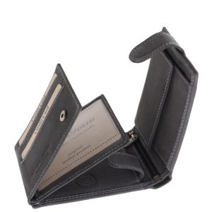 GreenDeed márkás valódi bőr férfi pénztárca a melynek jellemzői a funkcionalitás, az elegáns stílus és a minőség, stílusos díszdobozban várja vásárlóinkat.