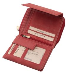 Ez a kis méretű, valódi bőrből készült női bőr pénztárca a GreenDeed kollekció divatos, minőségi darabja, praktikus kialakítással, minőségi díszdobozban.