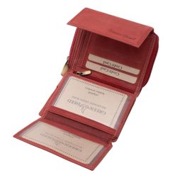 Ez a kis méretű, valódi bőrből készült női bőr pénztárca a GreenDeed kollekció divatos, minőségi darabja, praktikus kialakítással, minőségi díszdobozban.