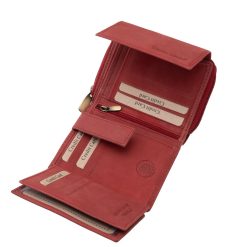 Ez a kis méretű, valódi bőrből készült női bőr pénztárca a GreenDeed kollekció divatos, minőségi darabja, praktikus kialakítással, minőségi díszdobozban.
