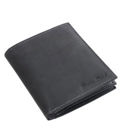 Natúr vadászbőr stílusú, széles kialakítású valódi bőr férfi irattartó pénztárca, praktikus megoldásokkal, díszdobozos kivitelben, RFID védelemmel.