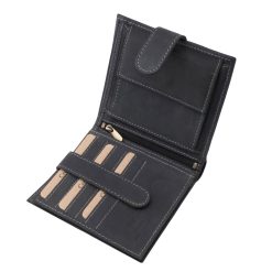 Rendezett és biztonságos tárolást kínál a bőr férfi irattartó pénztárca. Ne hagyja ki ezt a valódi bőrből készült díszdobozos modellt!