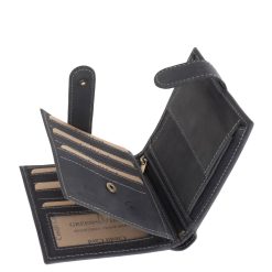 Rendezett és biztonságos tárolást kínál a bőr férfi irattartó pénztárca. Ne hagyja ki ezt a valódi bőrből készült díszdobozos modellt!